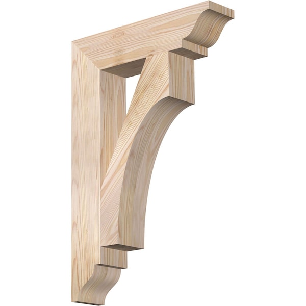 Ekena Millwork Westlake Traditional Smooth Bracket, Douglas Fir, 3 1/2"W x 16"D x 24"H BKT04X16X24WTL01SDF - main